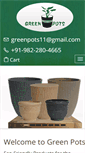 Mobile Screenshot of greenpots.com
